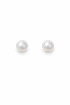 Classic Pearl Stud Earrings