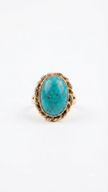 Vintage Turquoise Statement Ring