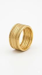 Gold Multi Band Ring |