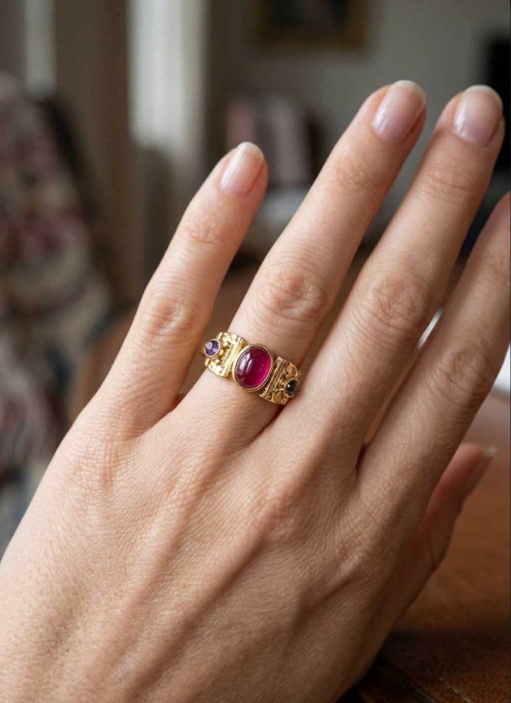 Royal Ruby Heritage Statement Ring