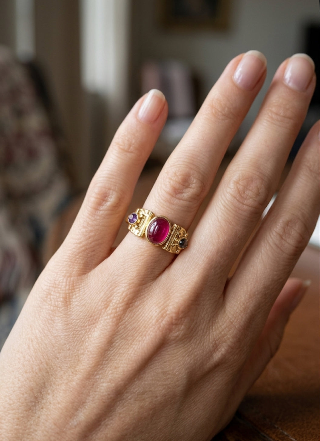 Royal Ruby Heritage Statement Ring