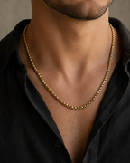 Gold Cuban Link Chain Necklace