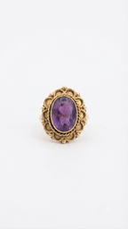 Vintage Amethyst Statement Ring