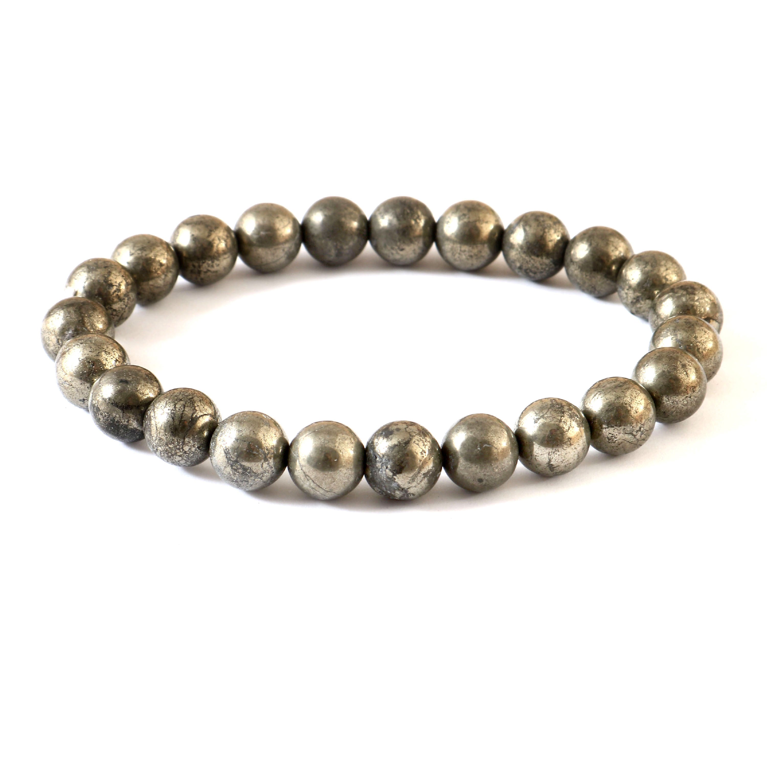 Natural Pyrite Stone Bracelet Money Magnet Bracelet