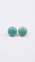 Natural Amazonite Stud Earrings