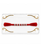 Minimal Silver Heart Rakhi