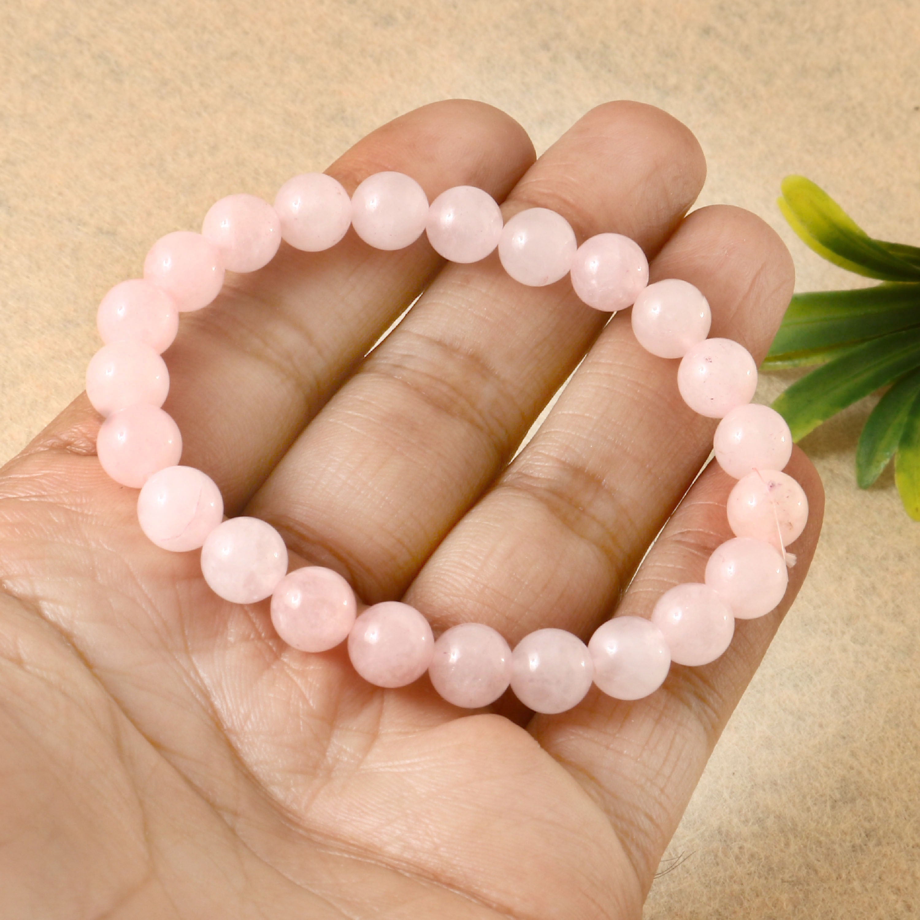 Rose Quartz Crystal Love Bracelet