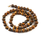 Natural Tiger Eye Beaded Necklace
