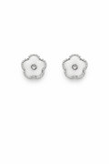 Clover Stud Earrings, Mother of Pearl Earrings