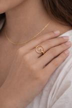 Golden Spiral Minimal Ring