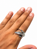 Crocodile Skull Ring | Gothic Alligator Skull Ring