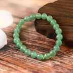 Green Aventurine Crystal Bracelet  - Enhances Business & Love