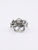Vintage Cobra Snake Ring | Men’s Gothic Snake Ring |Serpent Statement Ring