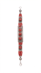 Handmade Tibetan Red Coral Bracelet