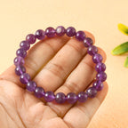 Natural Amethyst Bracelet Crystal Stone Bracelet