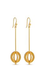 Minimalist Gold Drop Earrings