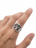 Vintage Cobra Snake Ring | Men’s Gothic Snake Ring |Serpent Statement Ring