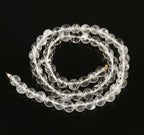 Natural Clear Quartz Beaded Necklace