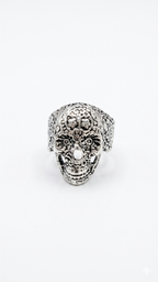 Sugar Skull Ring | Gothic Skull Statement Ring