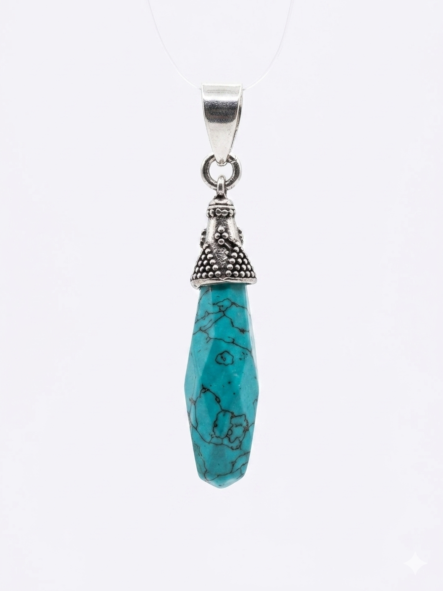 Turquoise Drop Pendant