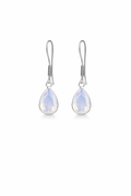 Iridescent Teardrop Glow Earrings