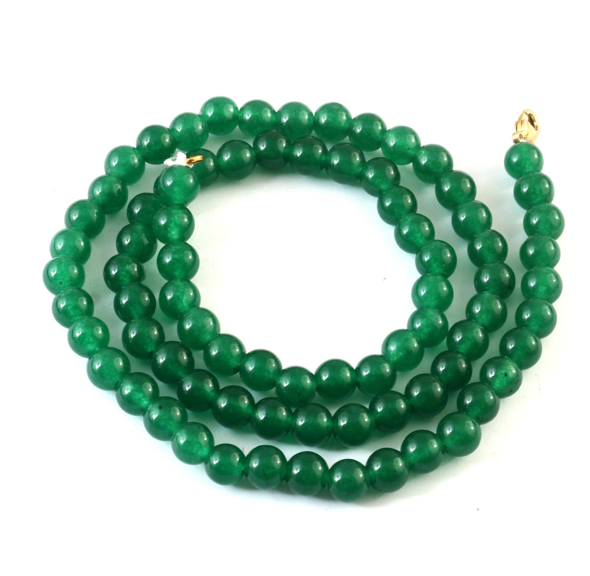 Natural Green Aventurine Beaded Necklace