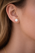 Classic Pearl Stud Earrings
