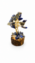 Lapis Lazuli Crystal Tree Handmade Gemstone Bonsai Decor