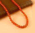 Natural Carnelian Beaded Necklace