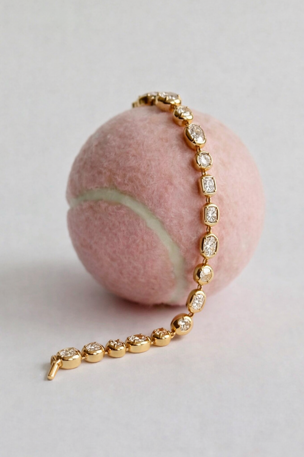 Gold Beaded Bracelet in Rose Gold