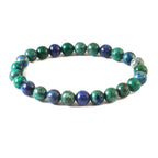 Natural Azurite Malachite Gemstone Bracelet