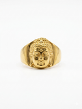 Golden Buddha Statement Ring