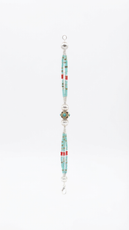 Handmade Tibetan Turquoise Beaded Bracelet
