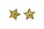 Gold Plated Star Stud Earrings