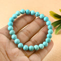 Turquoise Stone Bracelet/ Natural Crystal Healing Bracelet