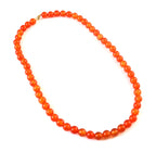 Natural Carnelian Beaded Necklace