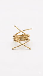 Modern Gold Multi Wrap Ring for Women