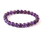 Natural Amethyst Bracelet Crystal Stone Bracelet