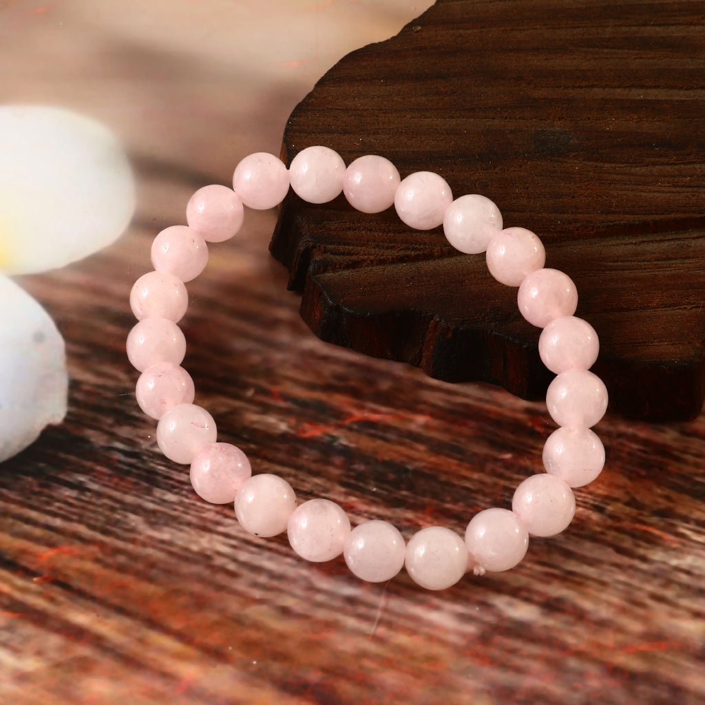 Rose Quartz Crystal Love Bracelet