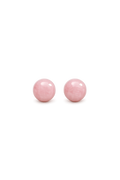Pink Rhodonite Stud Earrings