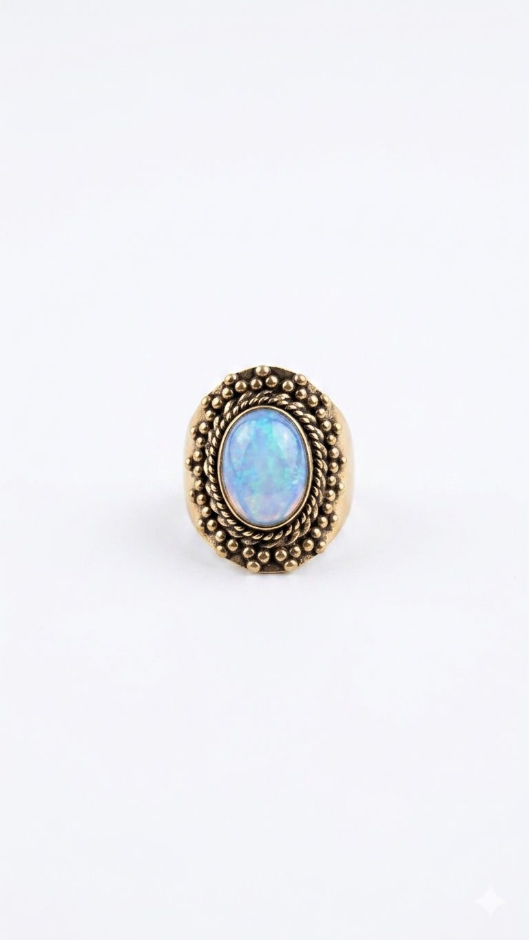 Vintage Opal Statement Ring