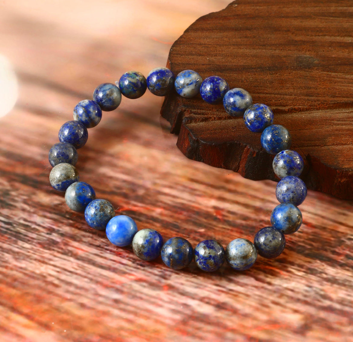 Natural Lapis Lazuli Beads Bracelet