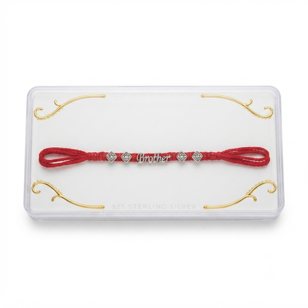 Brother Charm Rakhi | Traditional Rakhi Gift for Bhai