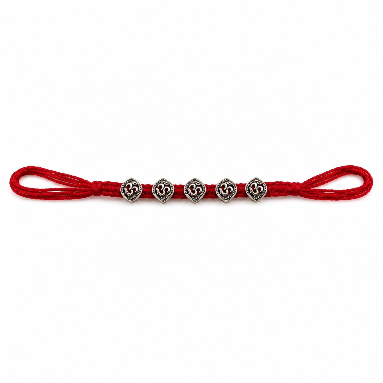 Spiritual Om Charm Rakhi | Traditional Hindu Festival Gift
