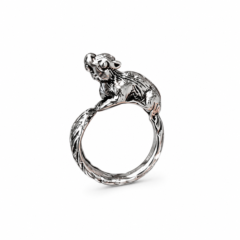 Mouse Ring | Cute Mouse Statement Ring | Animal Lover Ring