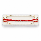 Panch Bead Silver Plated Rakhi