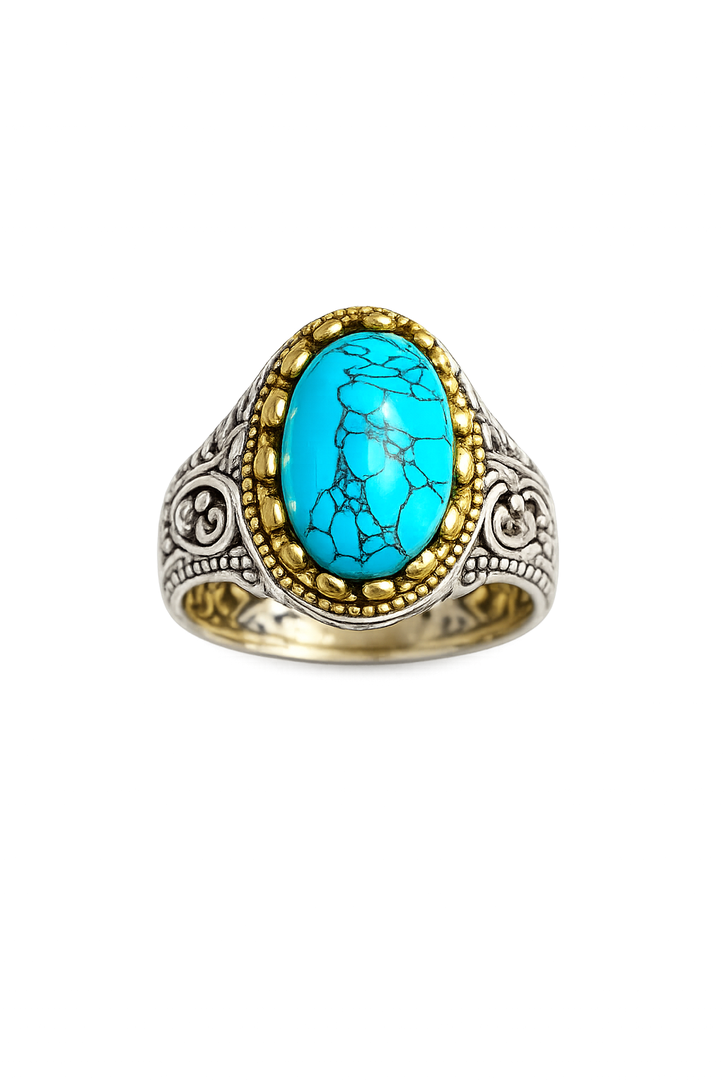 Vintage Turquoise Statement Ring