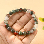 Natural African Bloodstone Beads Bracelet