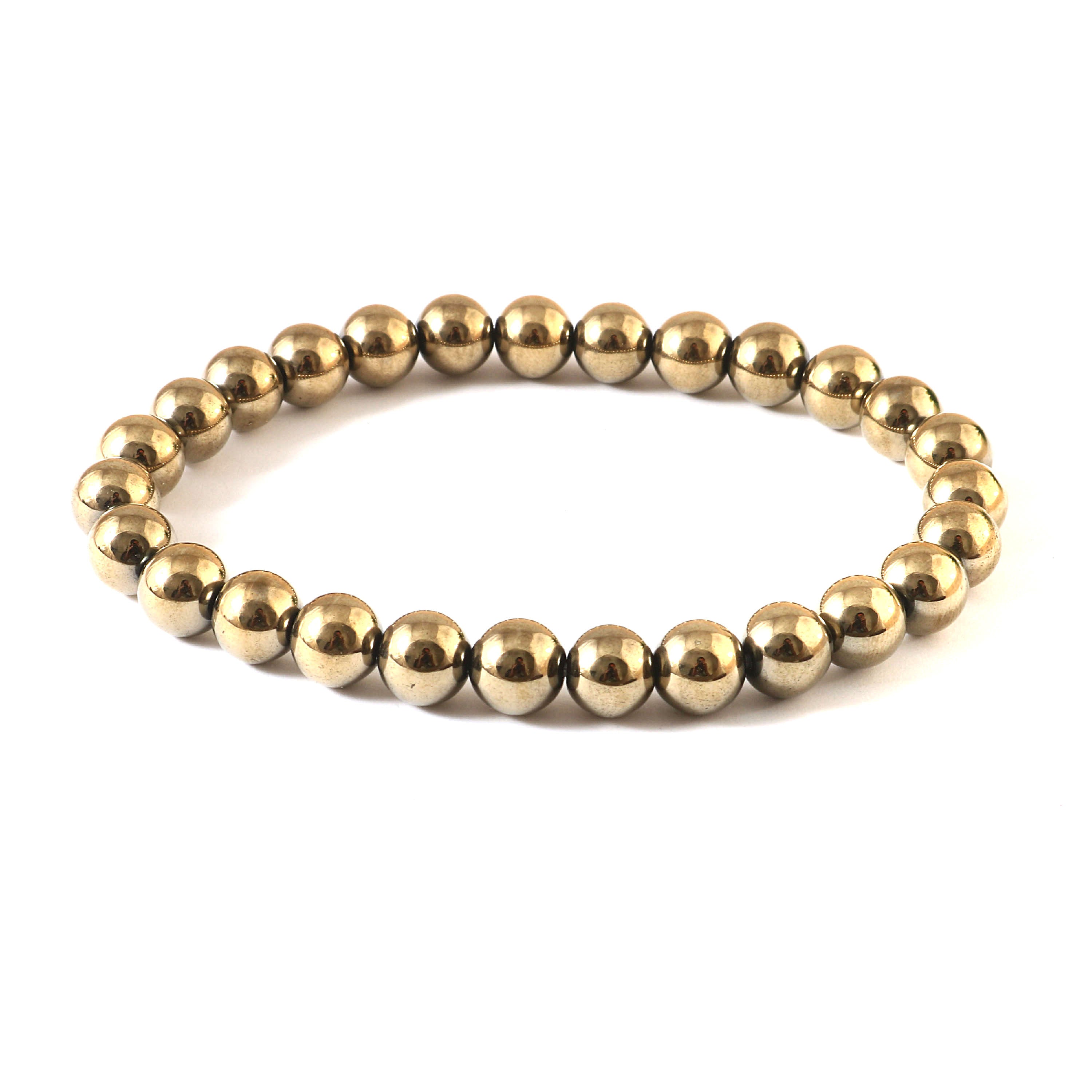 Golden Pyrite Bracelet Original Certified Stone Bracelet