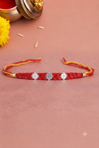 Pure Silver Raksha Bandhan Rakhi for Brother